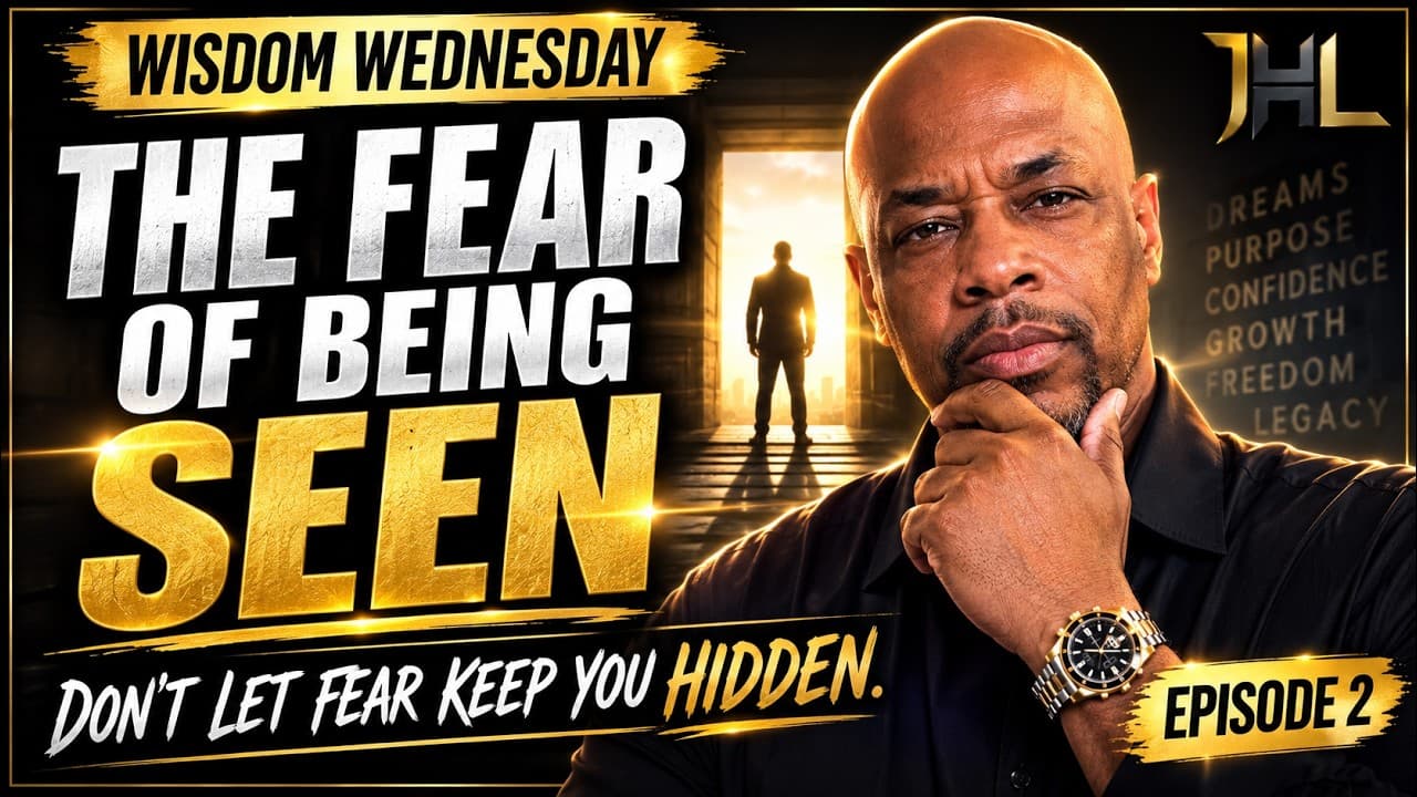 YouTube thumbnail for Don't let fear keep you hidden