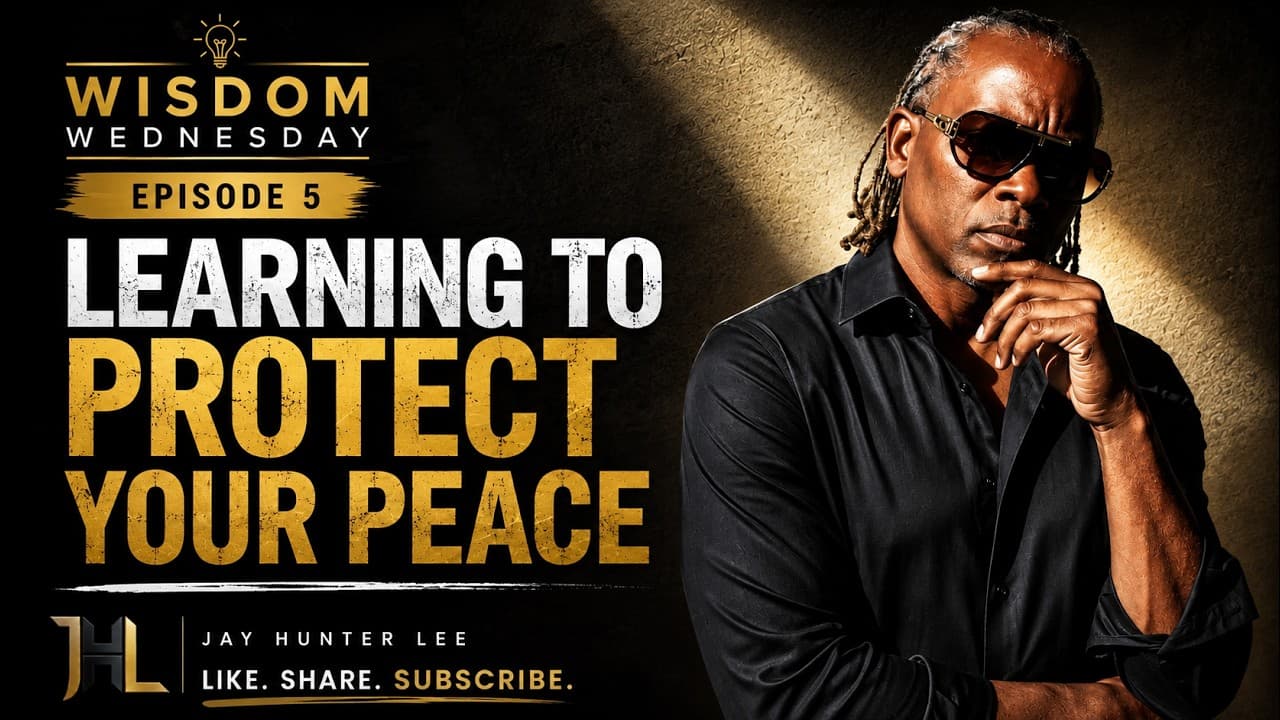 YouTube thumbnail for learning to protect your peace video